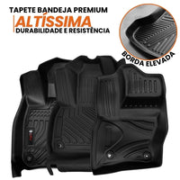 JOGO DE TAPETE BANDEJA PREMIUM TIGGO 7 PRO 2021 A 2024 - COMPLETO