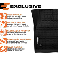 JOGO DE TAPETE BANDEJA PREMIUM X5 2019 A 2022 - COMPLETO