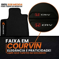 TAPETE BORRACHA PREMIUM CIVIC 2017 A 2021 4 PEÇAS