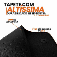 TAPETE BORRACHA PREMIUM S10 2012 A 2024 (2 PORTAS)