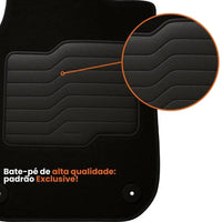 KIT TAPETES CARPETE PORTA MALAS + INTERNOS COROLLA 2004 A 2008