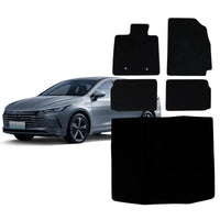 KIT TAPETES CARPETE PORTA MALAS + INTERNOS BYD KING 2023 A 2025