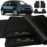 TAPETE BORRACHA PREMIUM C4 CACTUS 2017 A 2024 3 PEÇAS