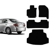 KIT TAPETES CARPETE PORTA MALAS + INTERNOS COROLLA 2009 A 2017