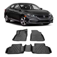 JOGO DE TAPETE BANDEJA PREMIUM CIVIC 2017 A 2021 - COMPLETO