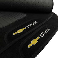 TAPETE CARPETE PREMIUM 5 PEÇAS INCLUSO PORTA MALAS