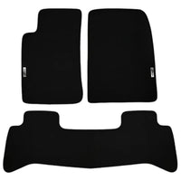 TAPETE BORRACHA TAG INOX S10 2016 A 2023 3 PEÇAS