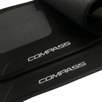 KIT TAPETES CARPETE PORTA MALAS + INTERNOS COMPASS 2016 A 2024